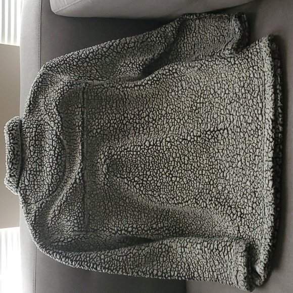 Jostens 20 1/4 quarter zip pull pullover comfy fleece fluff top - Picture 10 of 11